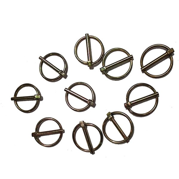 Aftermarket Universal Linch Lynch Pin Clip 316 x 1 14 1320 For Tractors, 10PK PN01